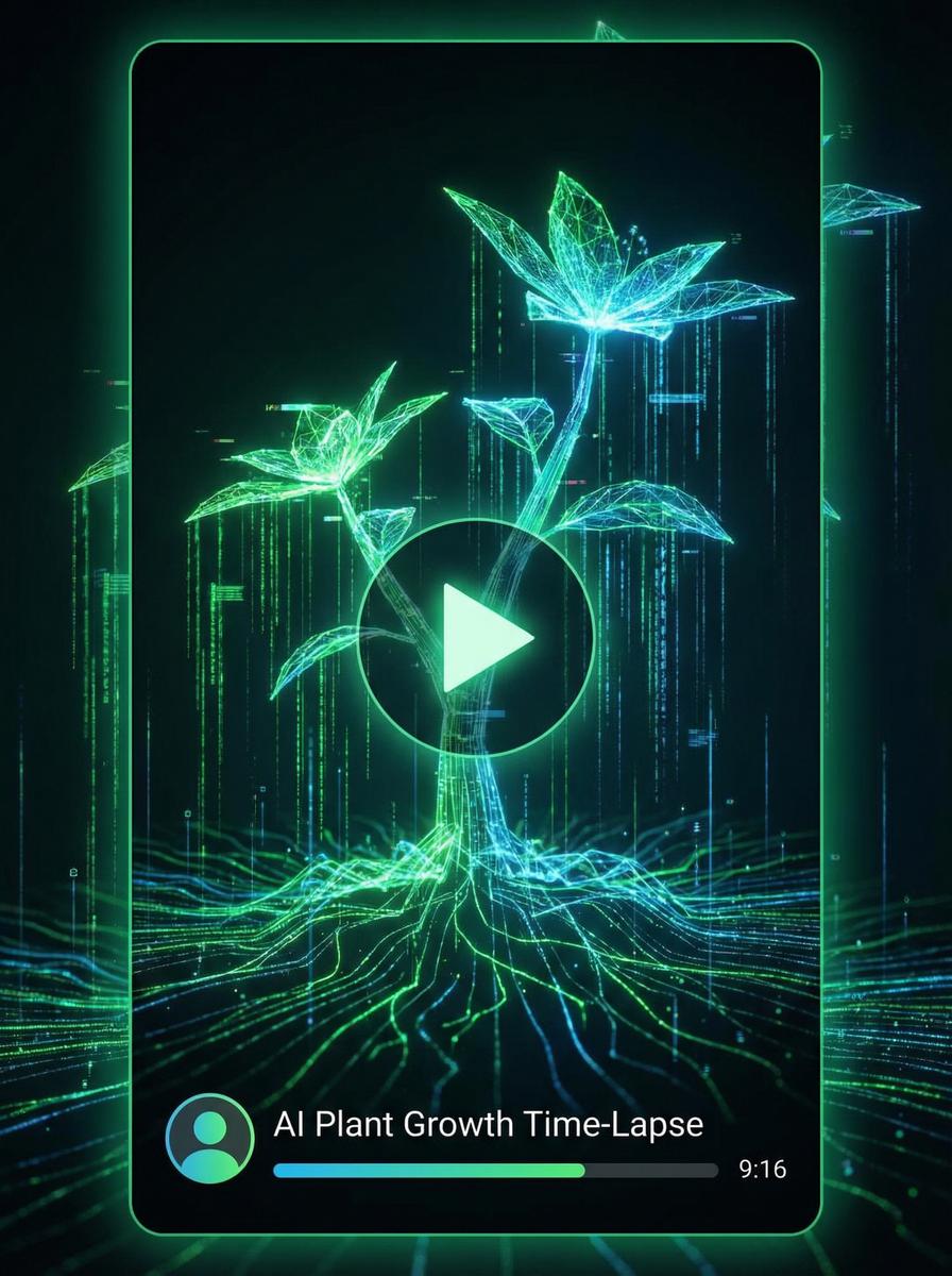 17c一起草AI植物视频